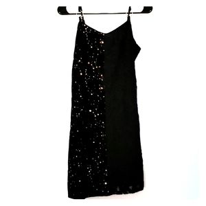 Black women's Dress with STARS